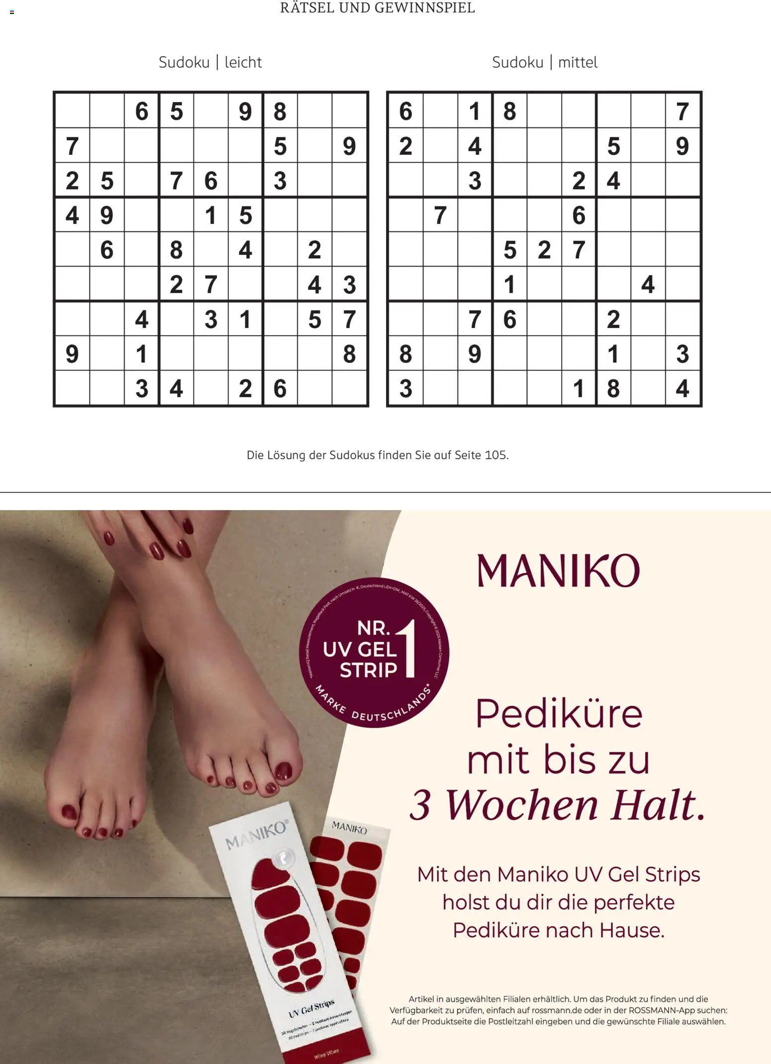 Rossmann Centaur – gültig ab 01.05.2026 | Seite: 98 | Produkte: Nagellack