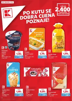 Spatzle 4 jaja, 500 g - Pregled kataloga iz trgovine Kaufland, vrijedi od 19.08.2026 | Stranica: 26