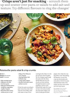 Preview of Waitrose - May 2026 valid from 01.05.2026 | Page: 67 | Products: Basil, Pasta, Salad, Bag
