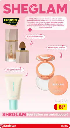 Sun kissed Bronzer, Sun kissed Bronzer - Voorbeeld van een folder van Kruidvat, geldig van 05.05.2026 | Pagina: 35 | Producten: Bronzer