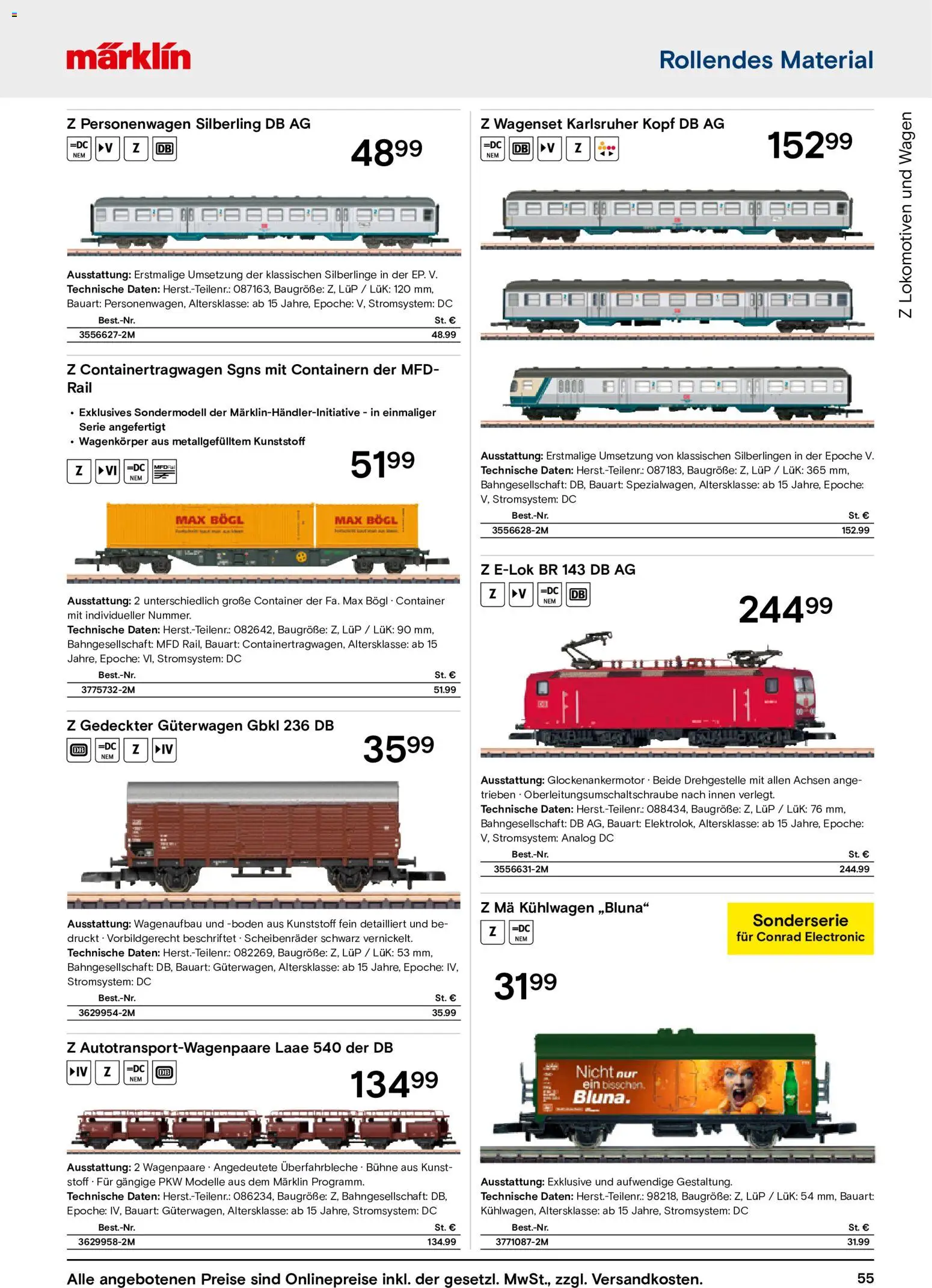Conrad Modellbahn Katalog – gültig ab 07.09.2026 | Seite: 59