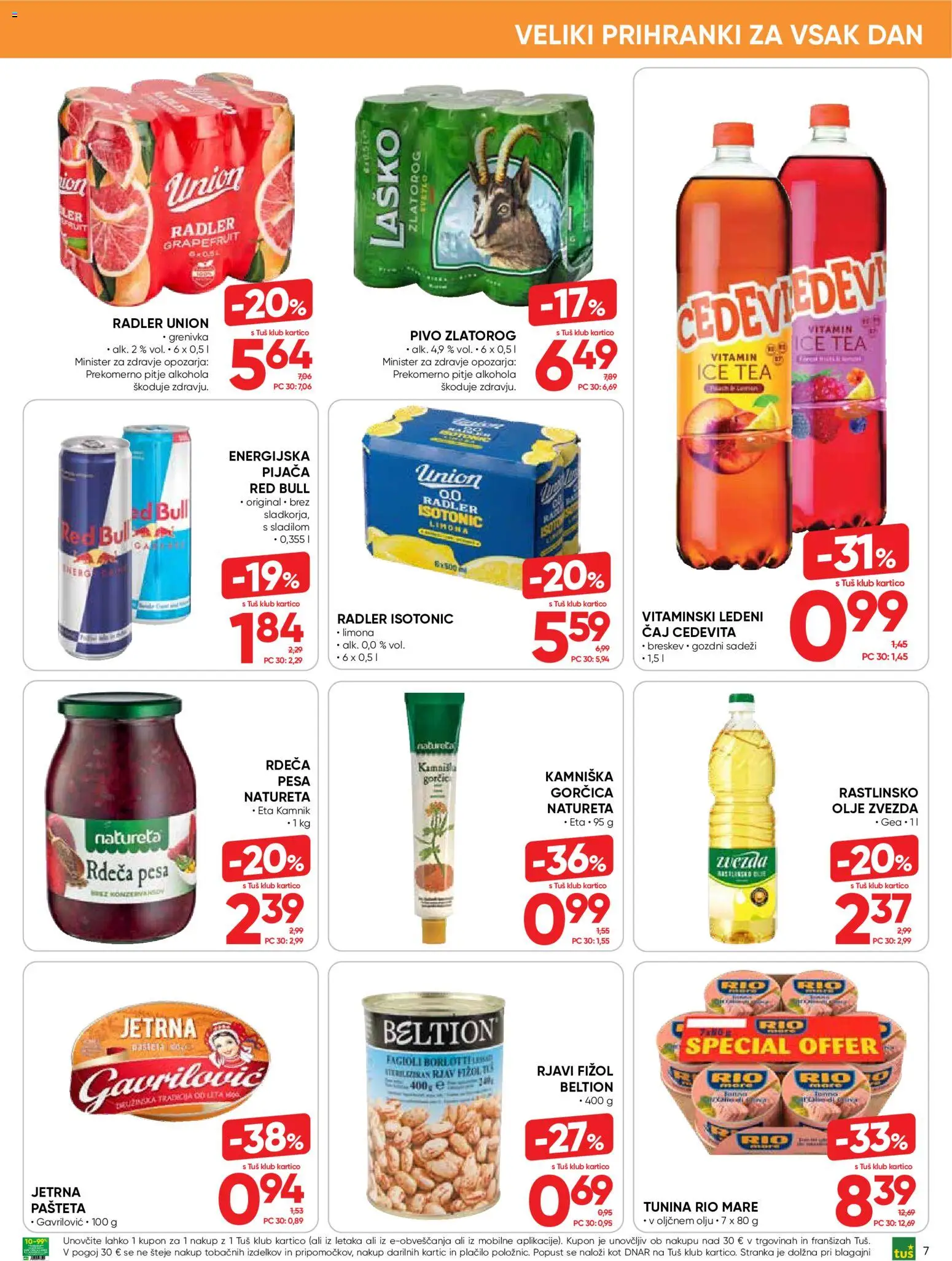 Novi Tuš katalog ponudbe – veljaven od 03.06.2026 | Stran: 7