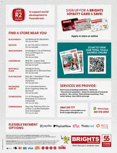 Brights Hardware specials catalogue – valid from 25.04.2026 | Page: 12 | Products: Table, Water