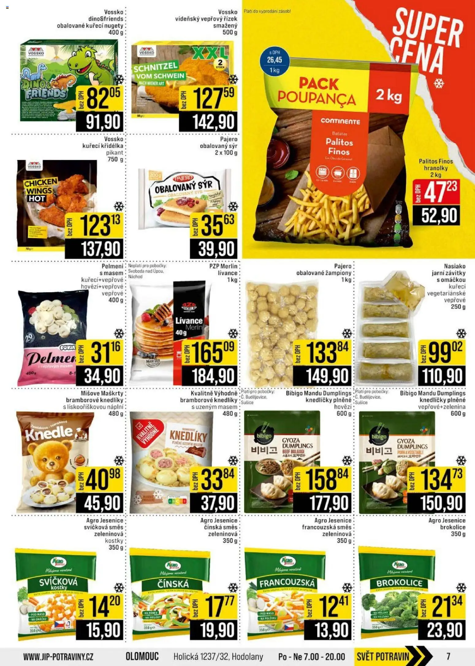 Jip leták - Cash & Carry od 17.06.2026 | Strana: 7 | Produkty: Žampiony, Pelmeni, Gyoza, Sušiče