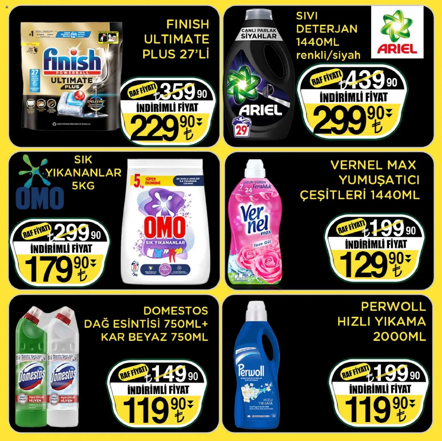 Sarıyer Katalog - 17.04.2026 tarihinden itibaren geçerlidir | Sayfa: 29 | Ürünler: Raf, Gül, Yumuşatıcı, Deterjan