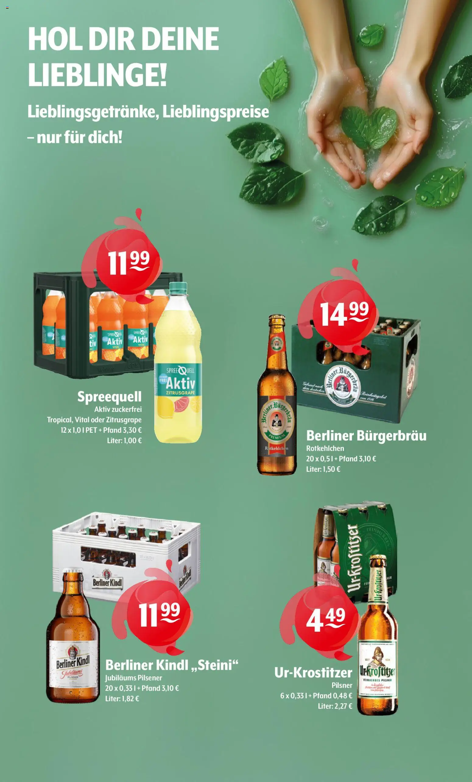 Getränke Hoffmann - Brandenburg – gültig ab 15.06.2026 | Seite: 9 | Produkte: Berliner, Burger