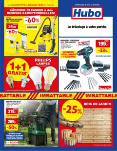 Hubo publicité - Voorbeeld van een folder van Hubo, geldig van 07/10/2026