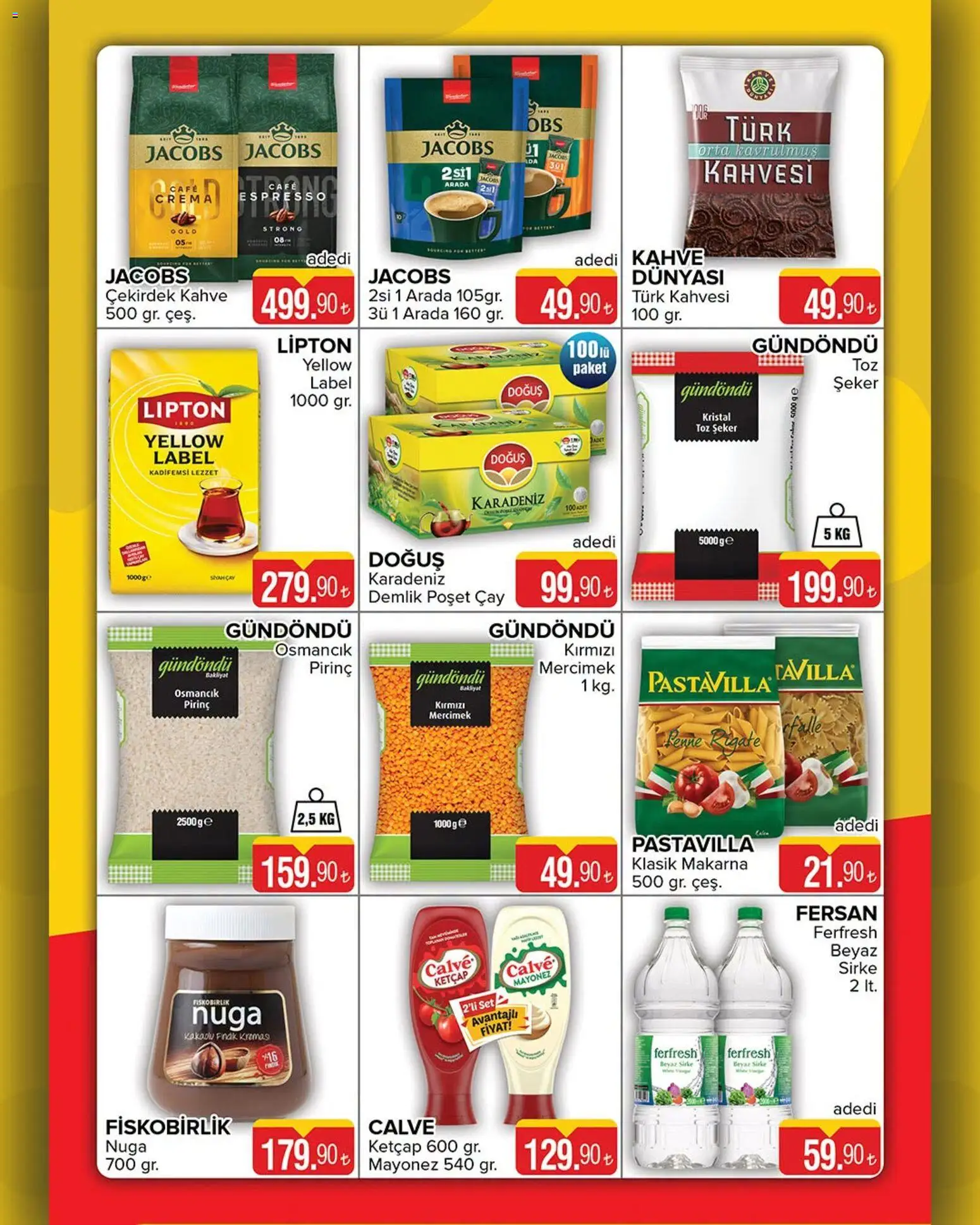 Seyhanlar Market Katalog - 10 Temmuz 2026 tarihinden itibaren geçerlidir | Sayfa: 3 | Ürünler: Sirke, Çay, Şeker, Demlik