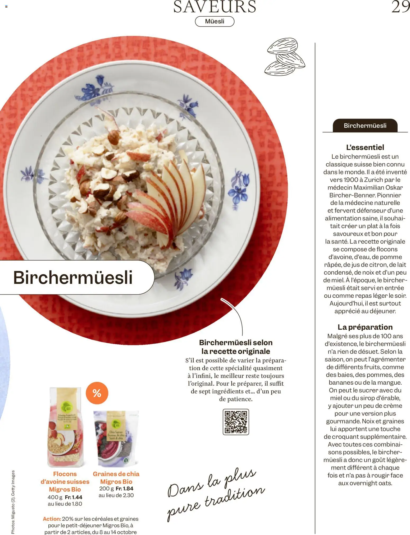 Migros aktionen Magazine FR – gültig ab 07.10.2026 | Seite: 29 | Produkte: Creme