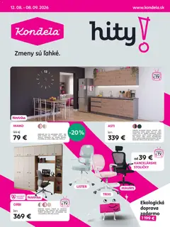 Kondela leták platný od 12.08.2026