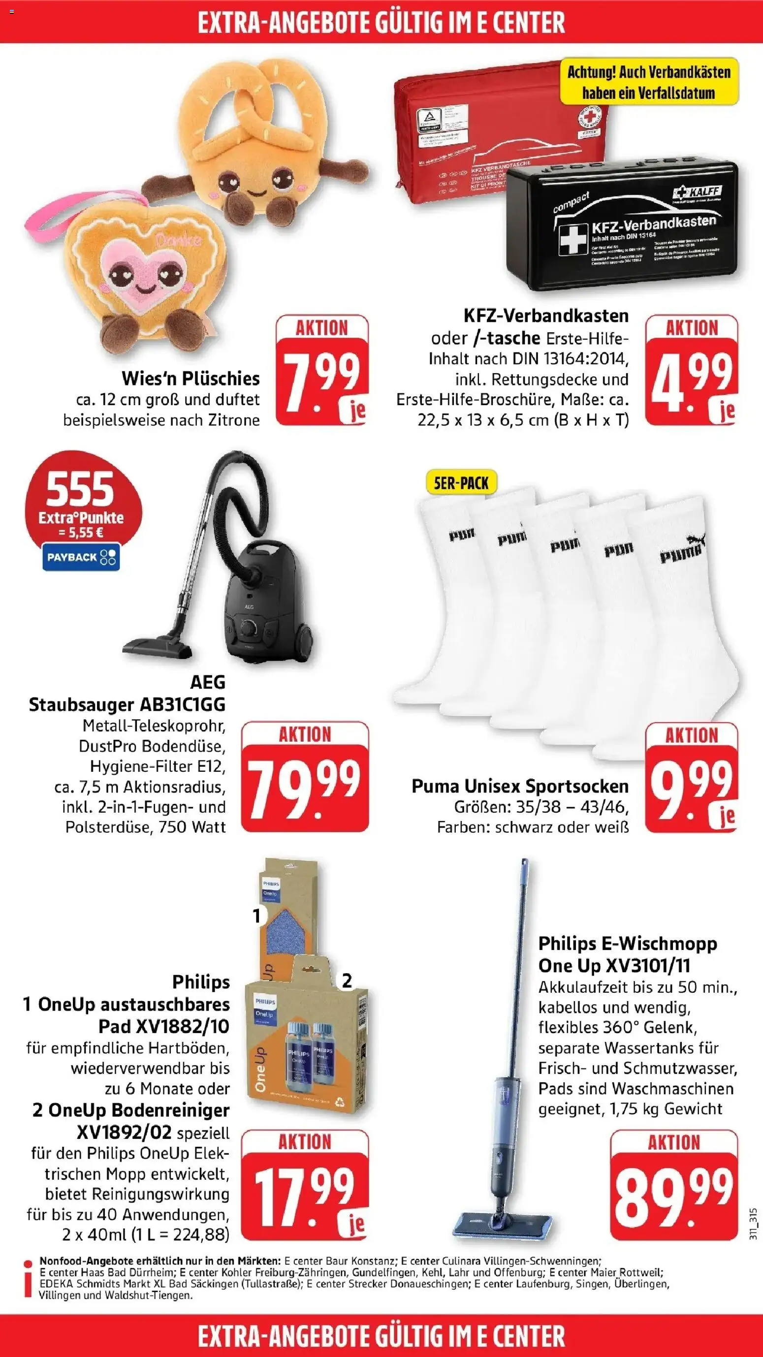 Edeka Prospekt Konstanz-Petershausen (ab 21.09.2026) » Angebote Online | Seite: 52 | Produkte: Gewicht, Staubsauger, Bad, Zitrone