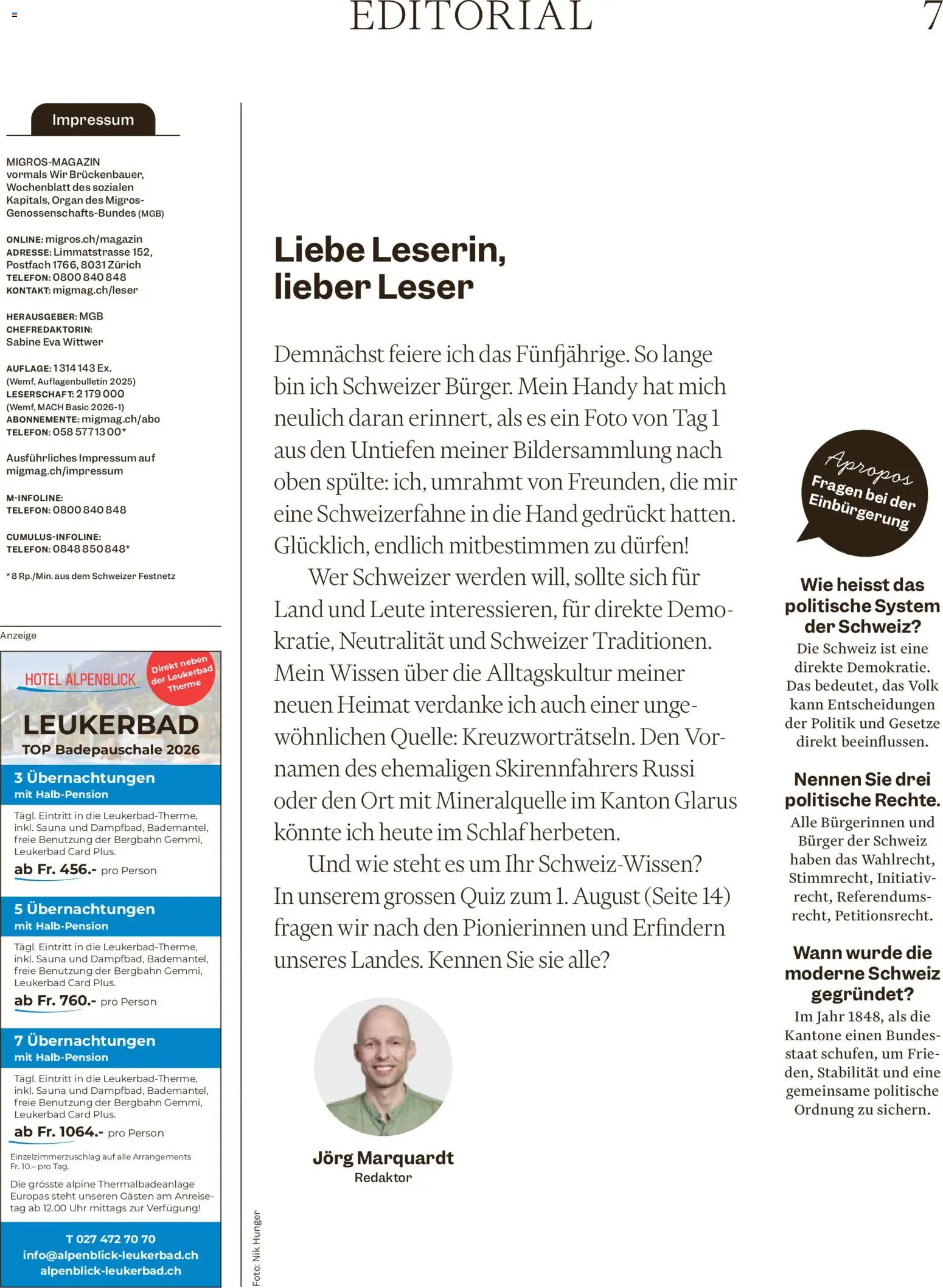 Migros aktionen Magazin – gültig ab 29.07.2026 | Seite: 7
