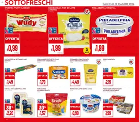 Anteprima del volantino Pan volantino valido a partire dal 11.05.2026 | Pagina: 6 | Prodotti: Formaggio, Pasta, Wurstel, Asparagi