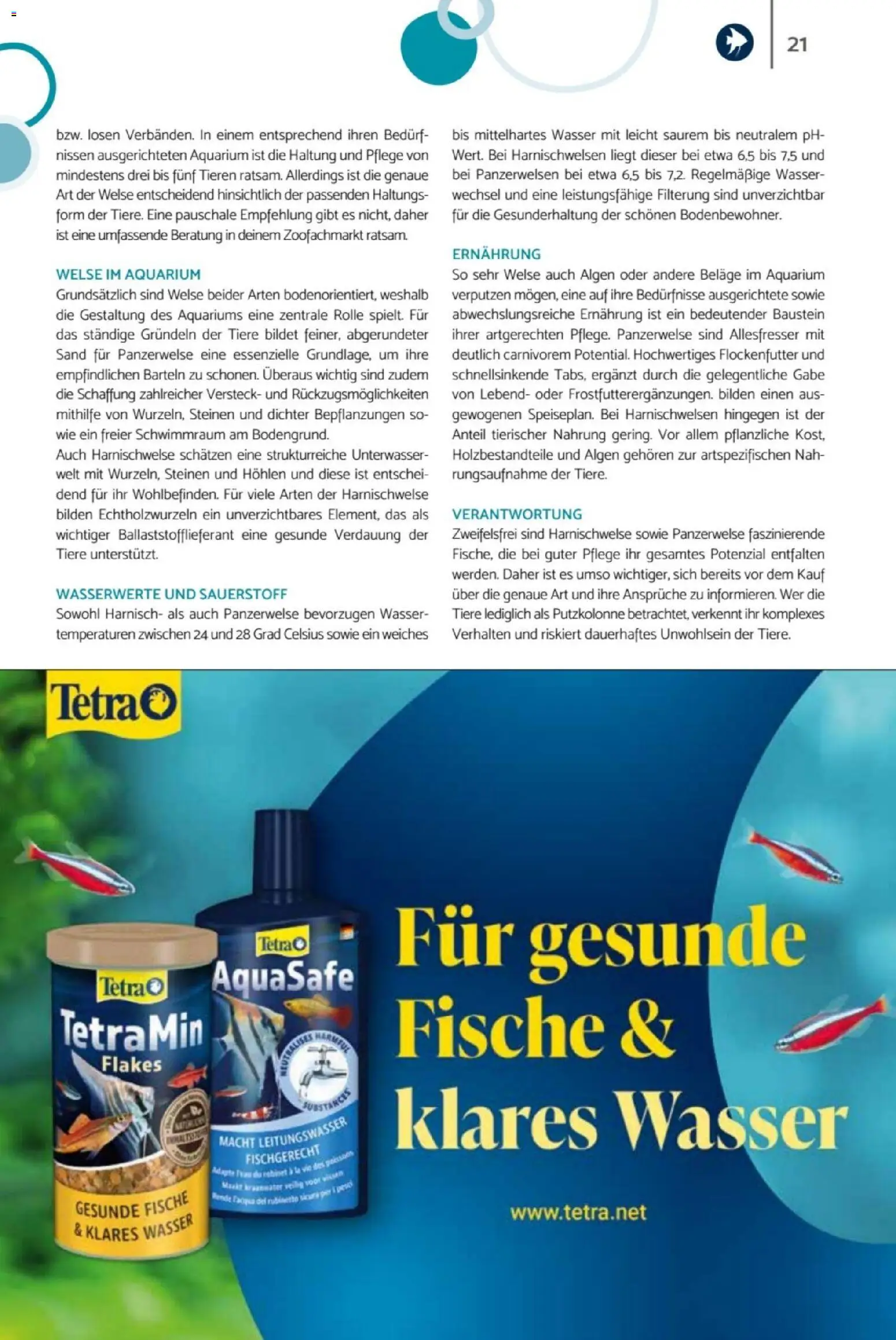 zookauf Heimtier Journal – gültig ab 01.04.2026 | Seite: 21 | Produkte: Wasser