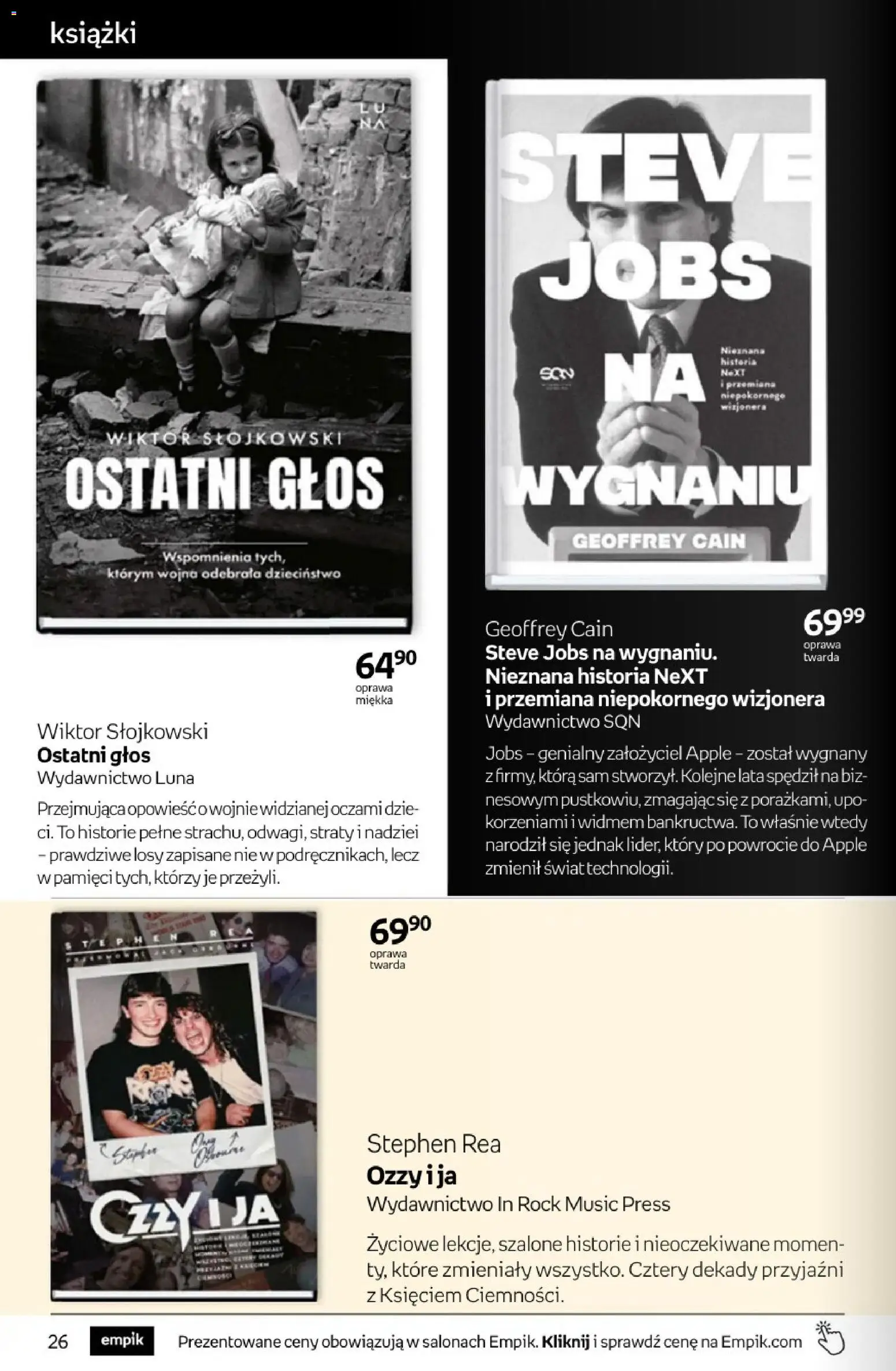 Empik promocje - Tom kultury Książki od 26.08.2026 | Strona: 26 | Produkty: Starter, Książki