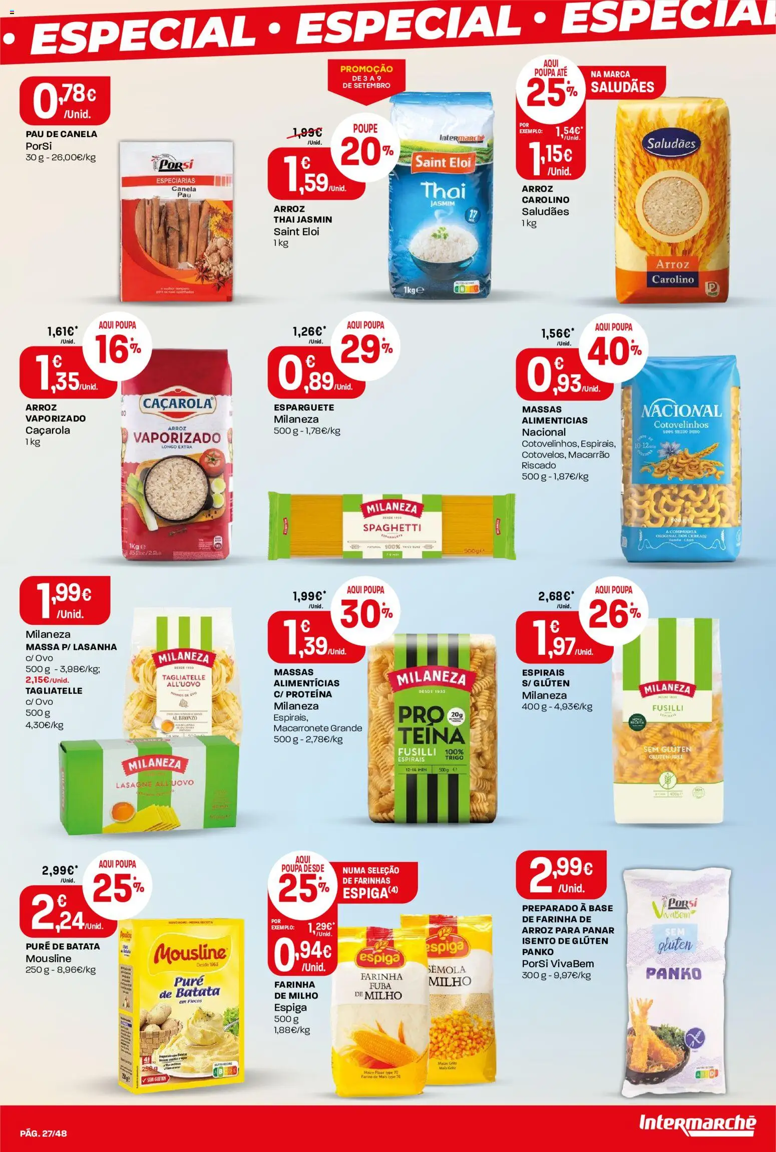 Intermarché folheto │ válido de 03/09/2026 | Página: 27
