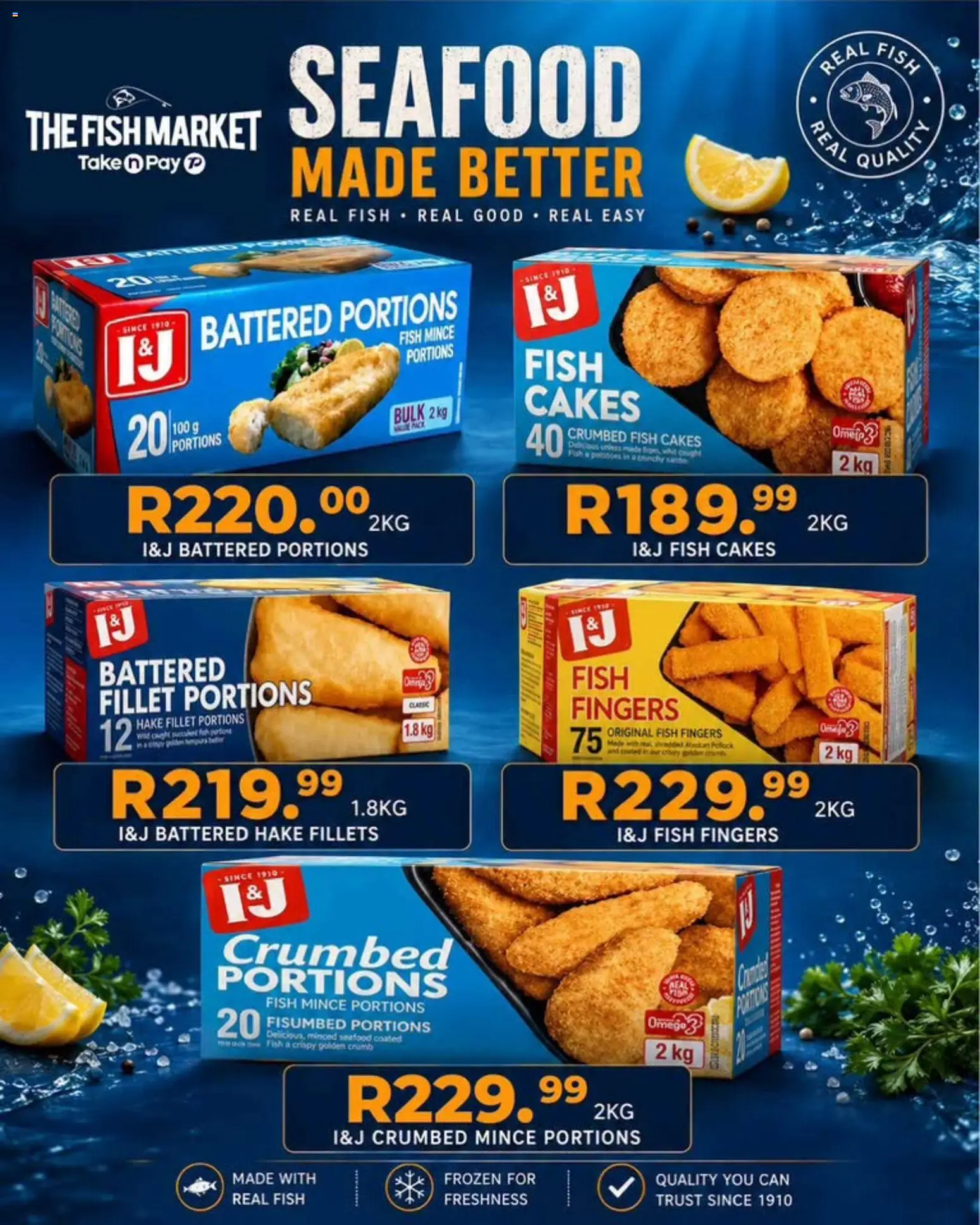 New Take n Pay catalogue – valid from 15/09/2026 | Page: 43 | Products: Fish, Seafood, Fillet