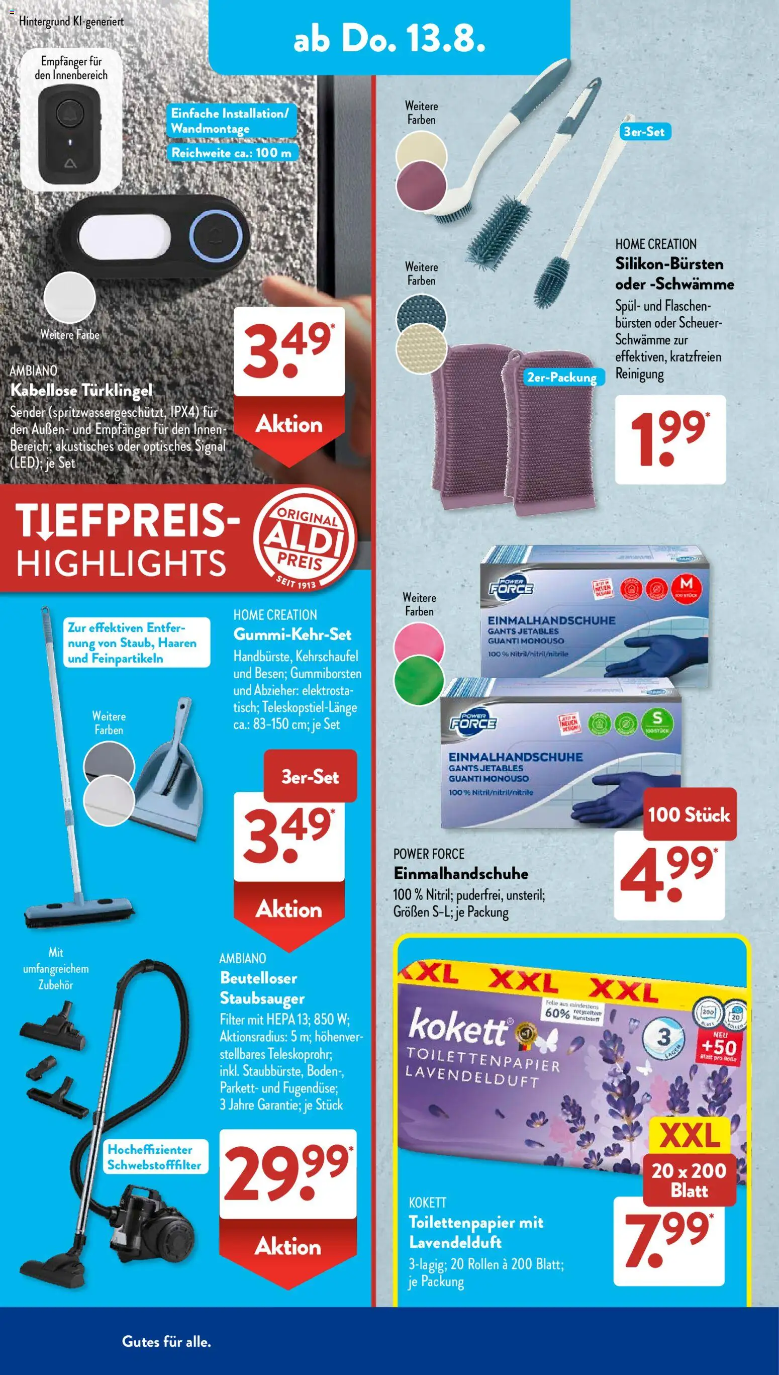 Aldi Süd Prospekt – gültig ab 10.08.2026 | Seite: 17 | Produkte: Äpfel, Vanille, Kuchen, Eis