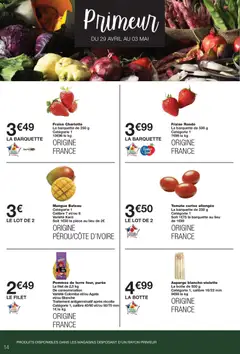 Monoprix - Prévisualisation de Monoprix catalogue valide à partir de 21.04.2026 | Page: 14