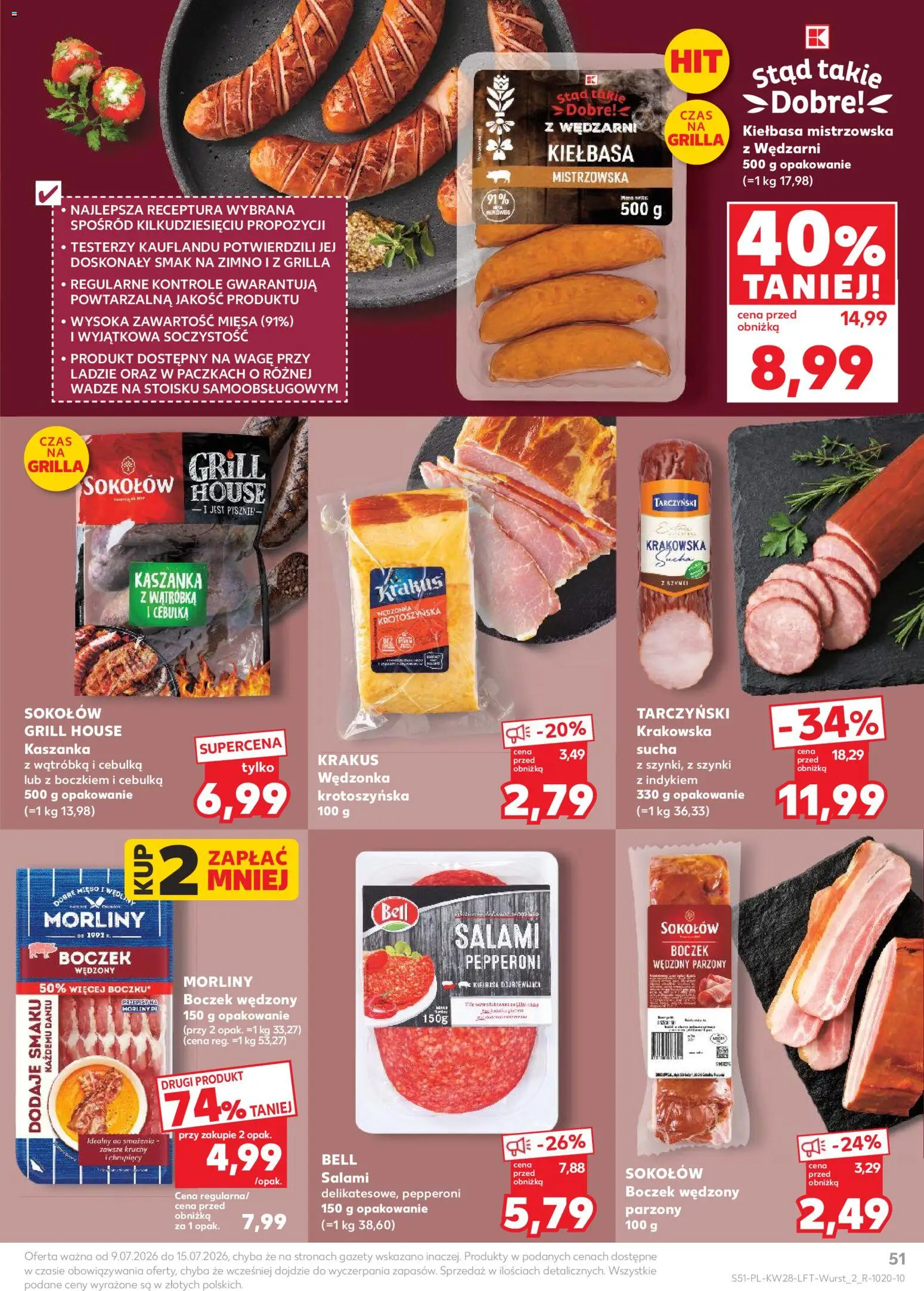 Kaufland Polsko leták od 09.07.2026 | Strana: 51