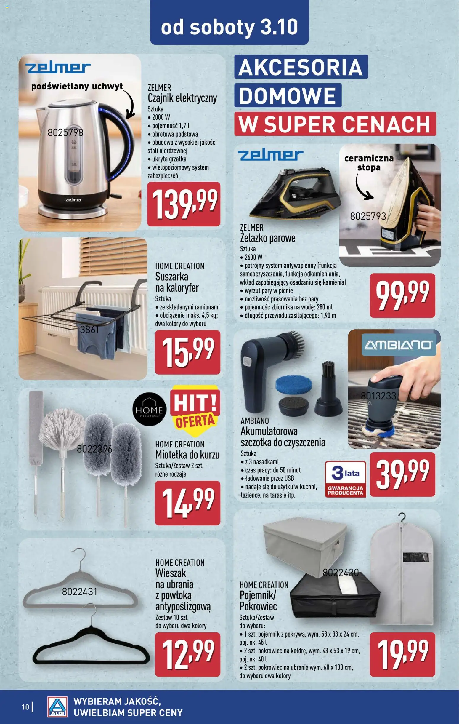 Aldi Polsko leták - Ostatnie sztuki w wybranych sklepach od 30.09.2026 | Strana: 10 | Produkty: USB