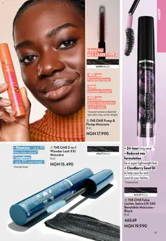 Offer preview "Oriflame Catalogue 2/2026" | Page: 19 | Products: Mascara, Oil