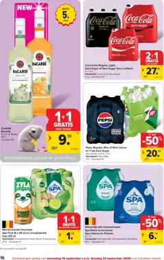 Carrefour folder Market - Voorbeeld van een folder van Carrefour, geldig van 16/09/2026 | Pagina: 16