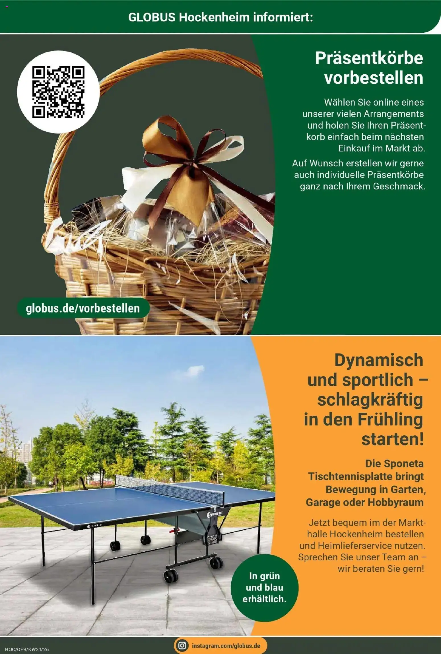 Globus Prospekt Hockenheim – gültig ab 17.05.2026 | Seite: 29 | Produkte: Korb
