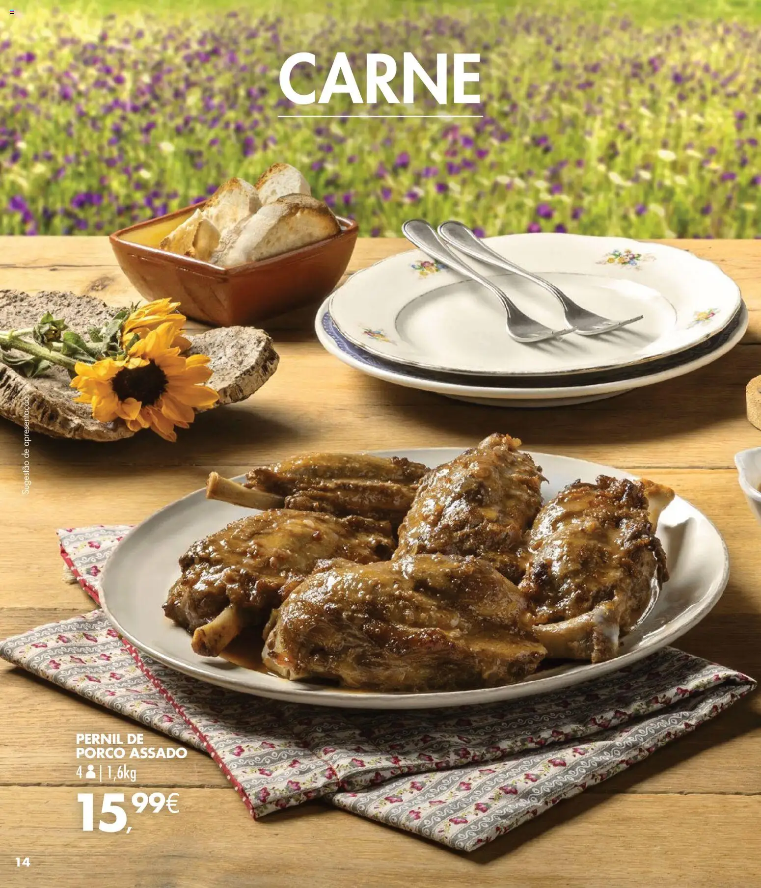 Pingo Doce Encomendas de Páscoa │ válido de 03.03.2026 | Página: 14 | Produtos: Pernil, Carne
