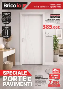 Anteprima del volantino Brico io volantino Porte e Pavimenti valido a partire dal 15/04/2026