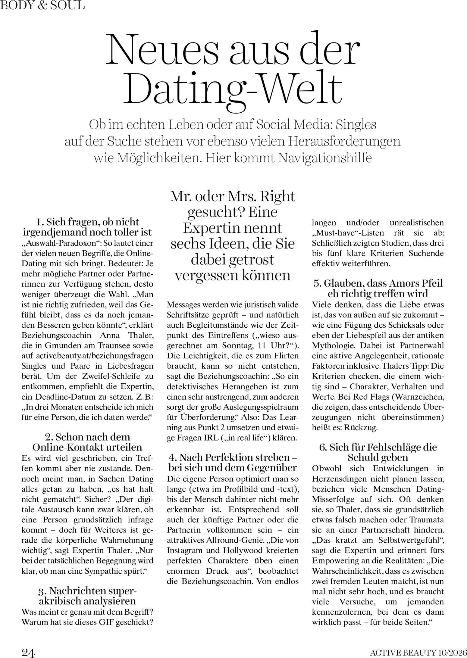 dm drogerie markt Magazin October 2026 gültig ab 01.10.2026 | Seite: 24