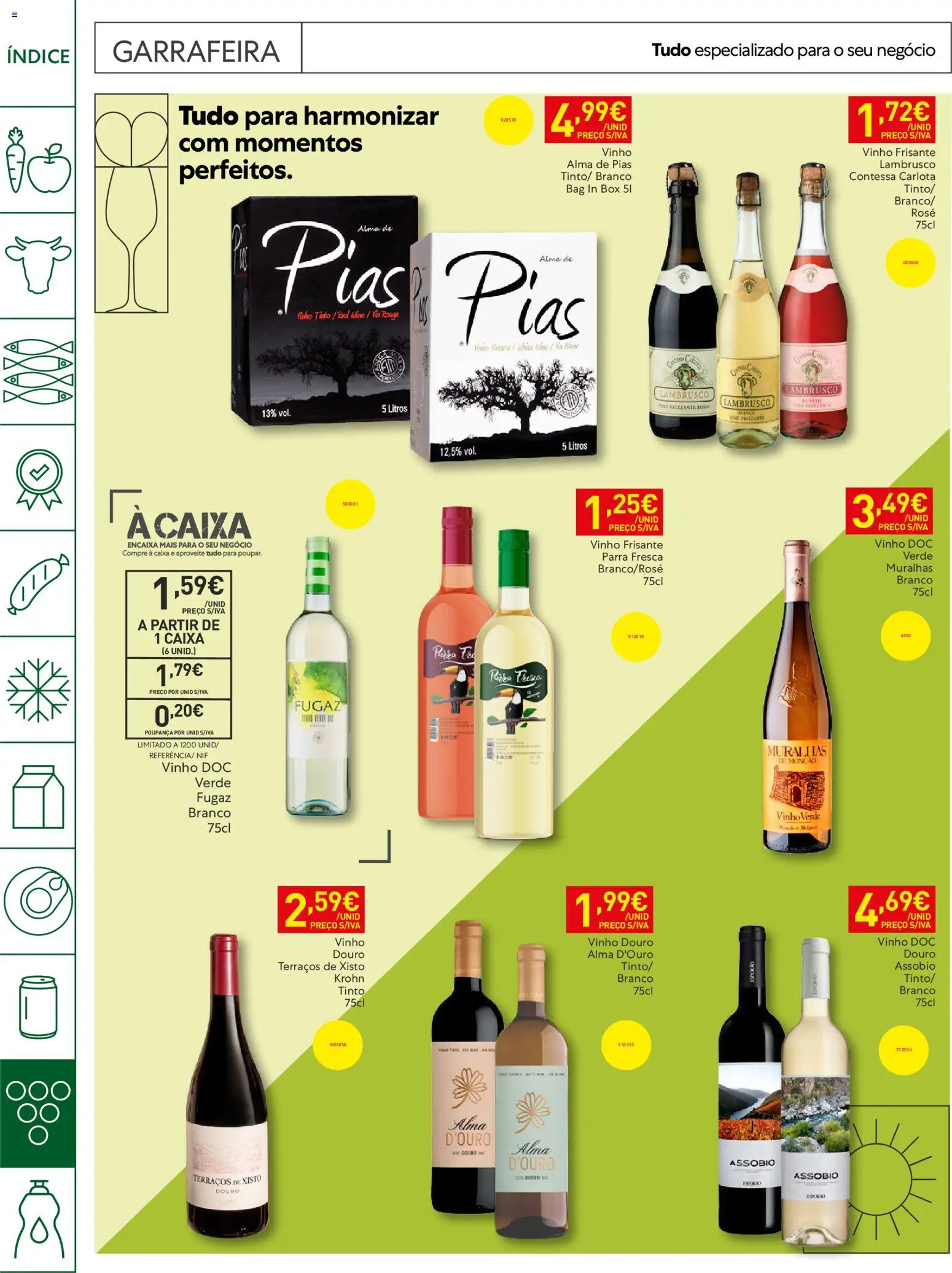Recheio - Horeca Bons Negócios Madeira │ válido de 09.06.2026 | Página: 24 | Produtos: Caixa, Vinho, Vinho tinto