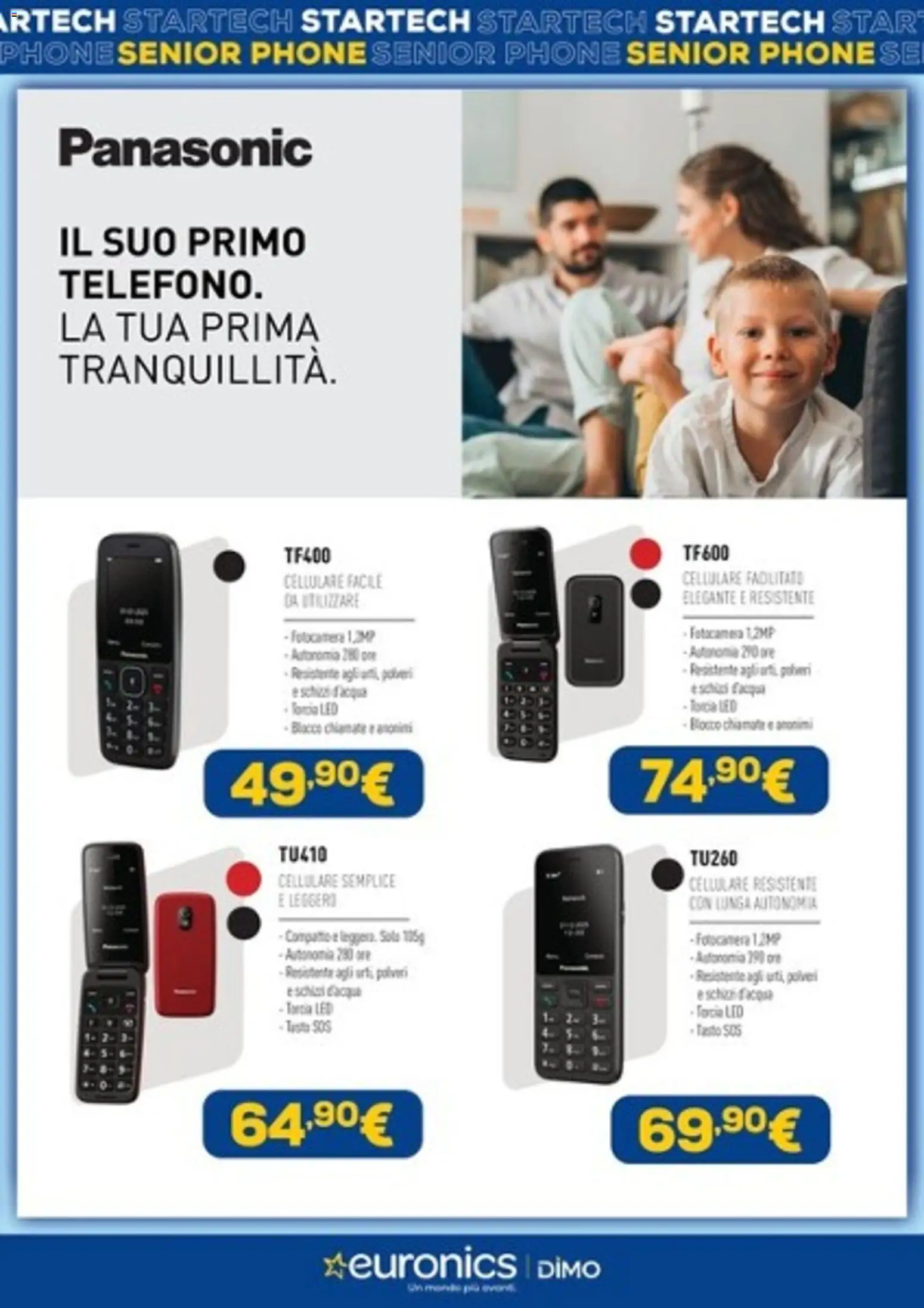 Volantino Euronics del 31/08/2026 | Pagina: 9 | Prodotti: Cellulare, Torcia, Fotocamera