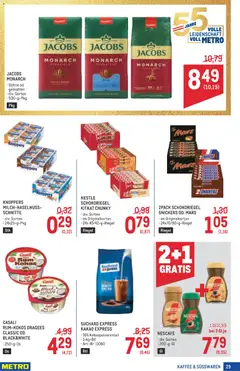 Metro angebote Profi ab 09.07.2026 gültig | Seite: 29 | Produkte: Kaffee