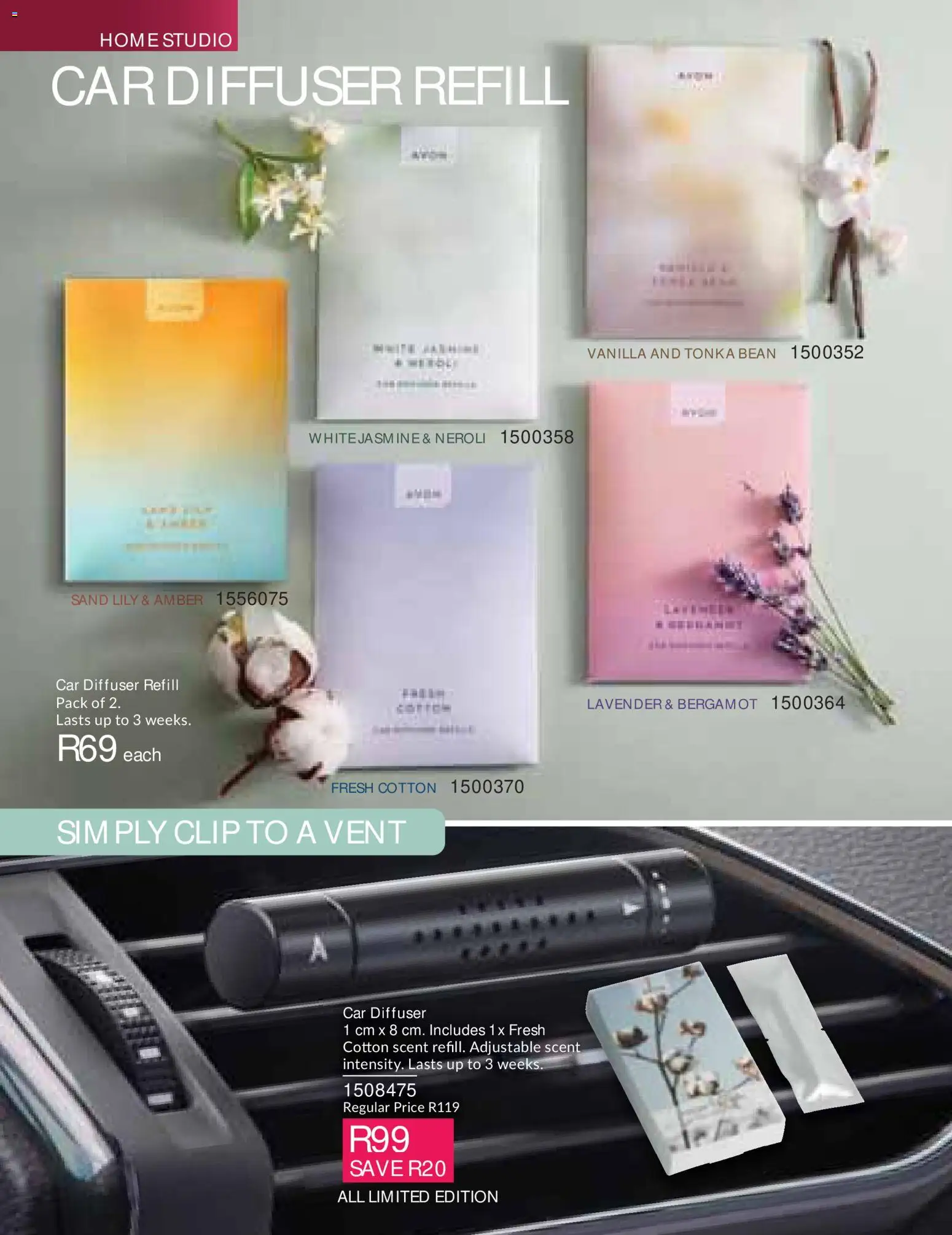 New Avon catalogue – valid from 01/07/2026 | Page: 140 | Products: Sim, Diffuser