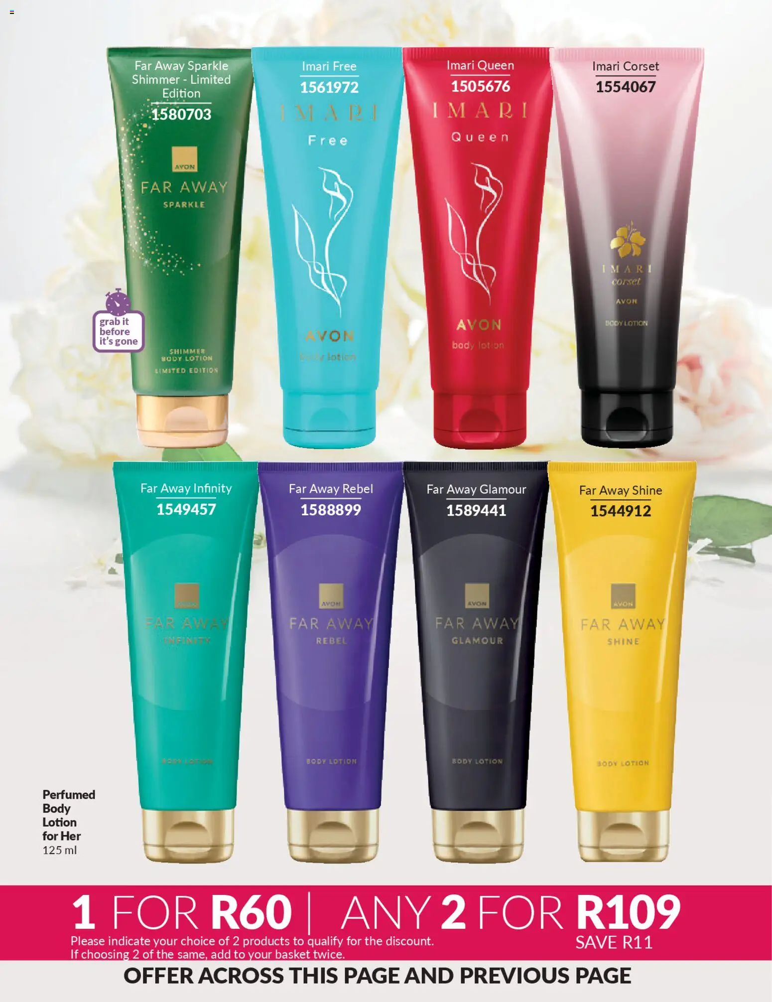 New Avon catalogue – valid from 01.04.2026 | Page: 55 | Products: Basket, Lotion