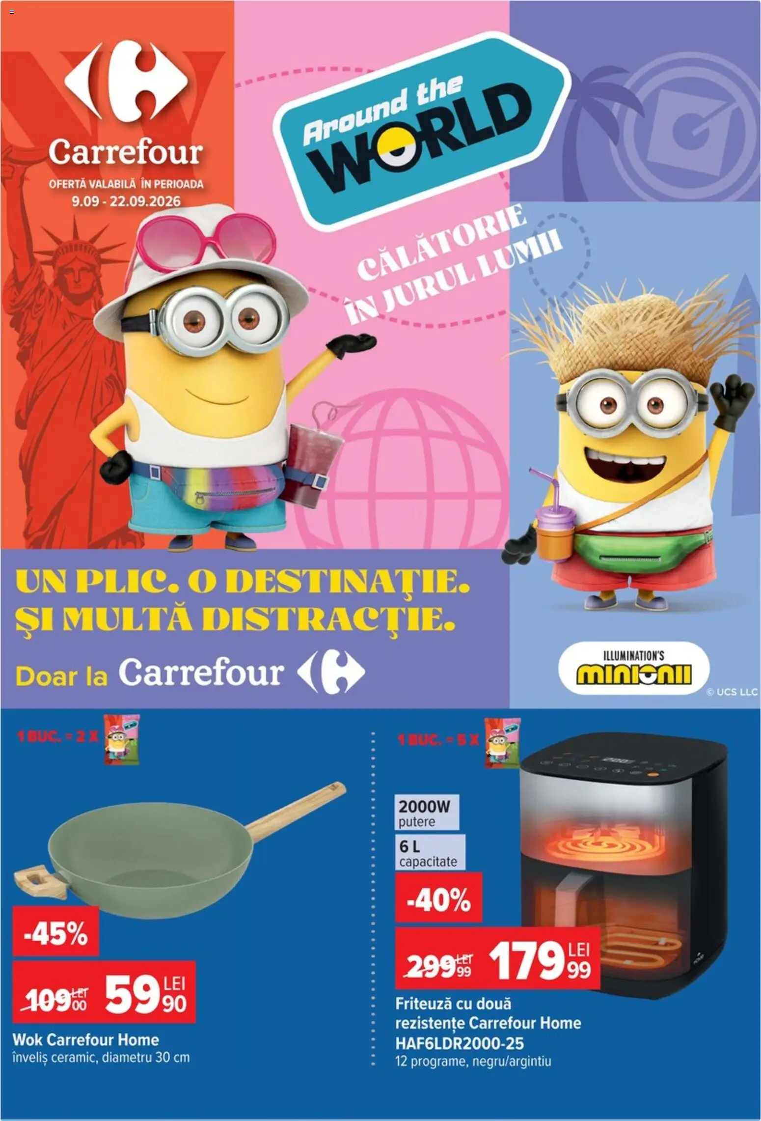 Noul catalog Carrefour – valabil de la 09.09.2026 | Pagină: 1 | Produse: Friteuză