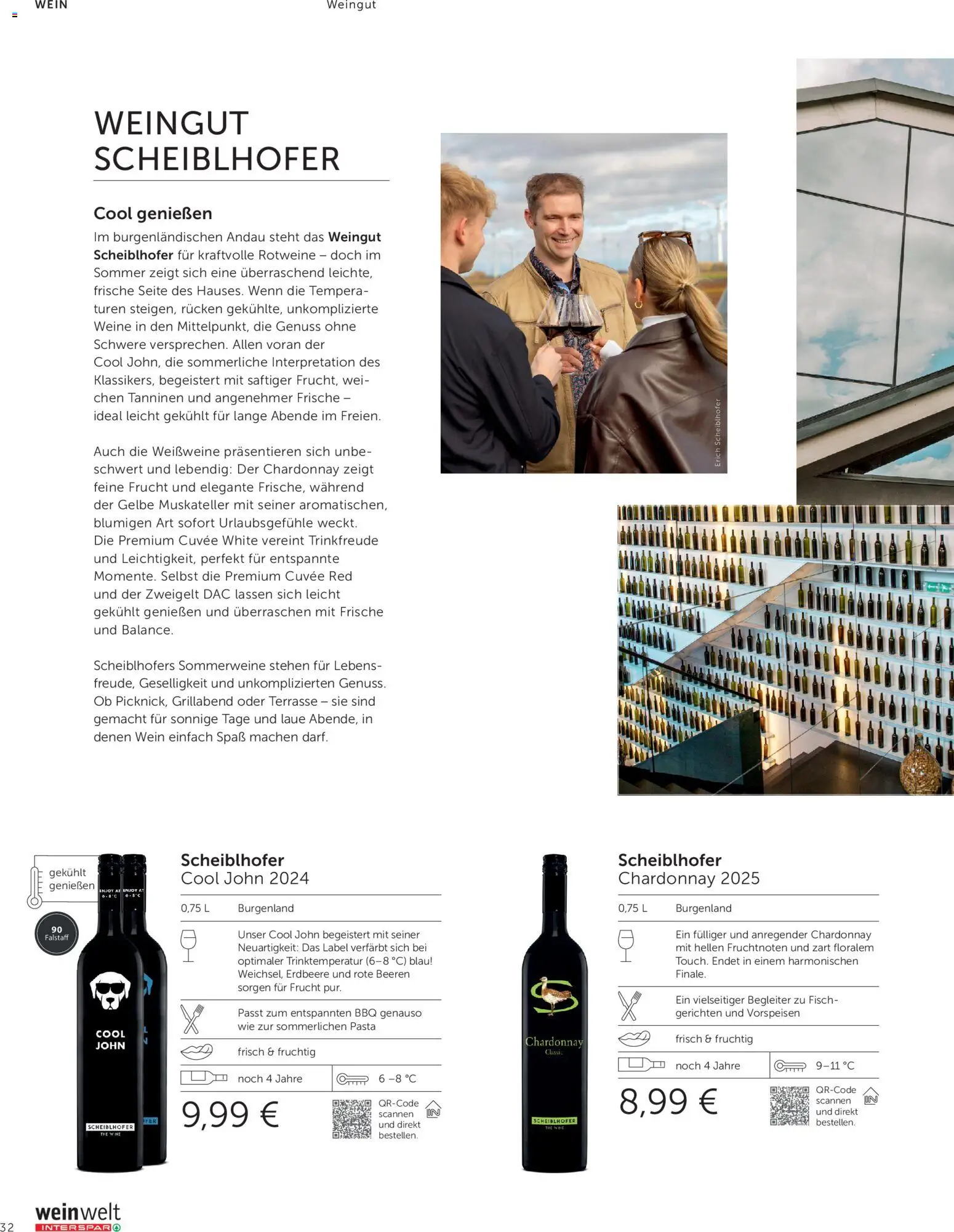 Interspar Meine Weinwelt Sommer 2026 gültig ab 11.06.2026 | Seite: 32 | Produkte: Pasta, Wein, Fisch