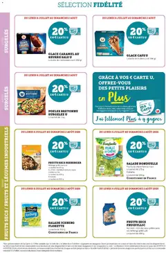 U Express - Prévisualisation de U Express - Ma sélection Carte U Juillet valide à partir de 06/07/2026 | Page: 18 | Produits: Beurre, Noix, Amandes, Fruits secs