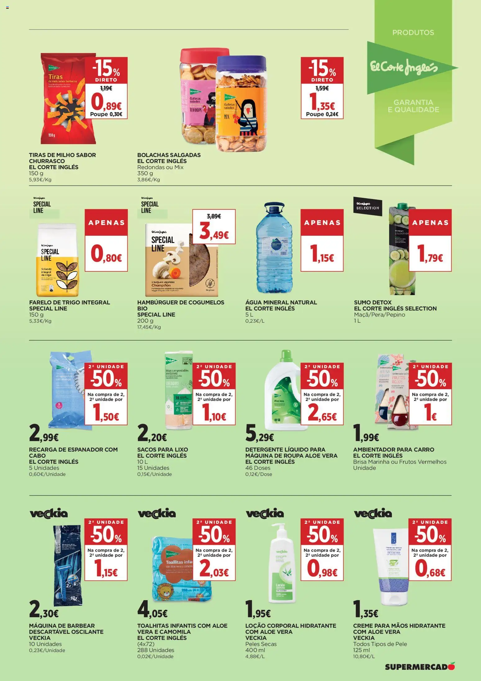 El Corte Ingles folheto │ válido de 16/10/2026 | Página: 33 | Produtos: Agua, Cabo, Bolachas, Detergente