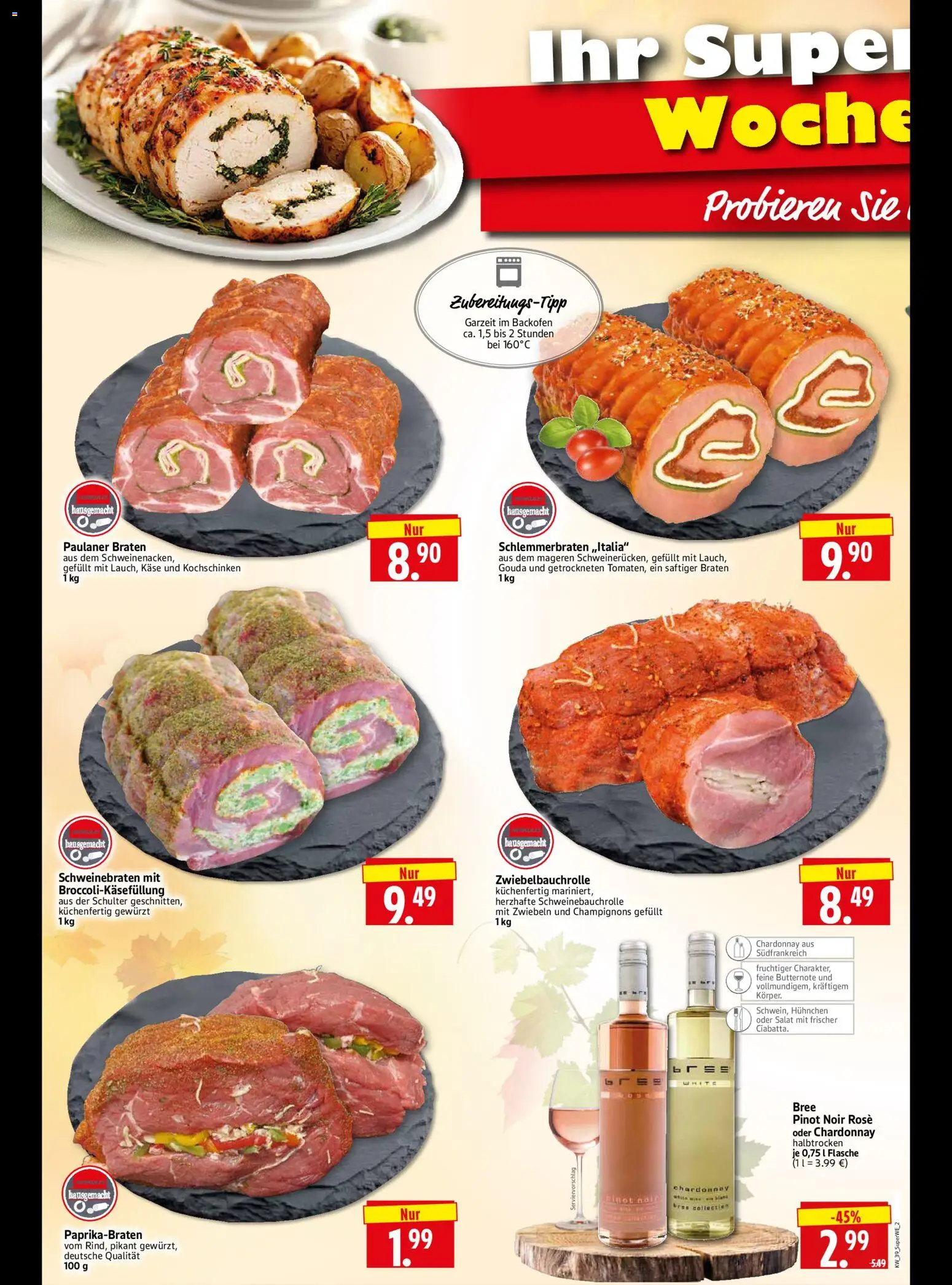 HERKULES Sonderbeilage – gültig ab 24.09.2026 | Seite: 2 | Produkte: Käse, Champignons, Schulter, Salat