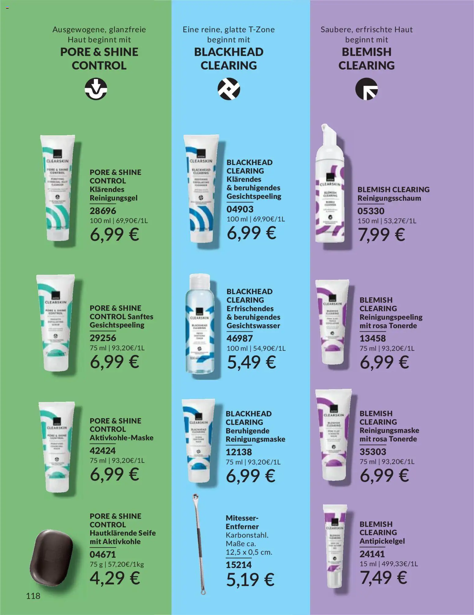 AVON Katalog Mai 2026 – gültig ab 01.05.2026 | Seite: 134 | Produkte: Seife, Reinigungsmaske