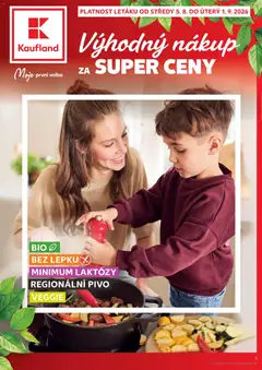 Náhled letáku Kaufland leták - Plzeň Bory od 05.08.2026
