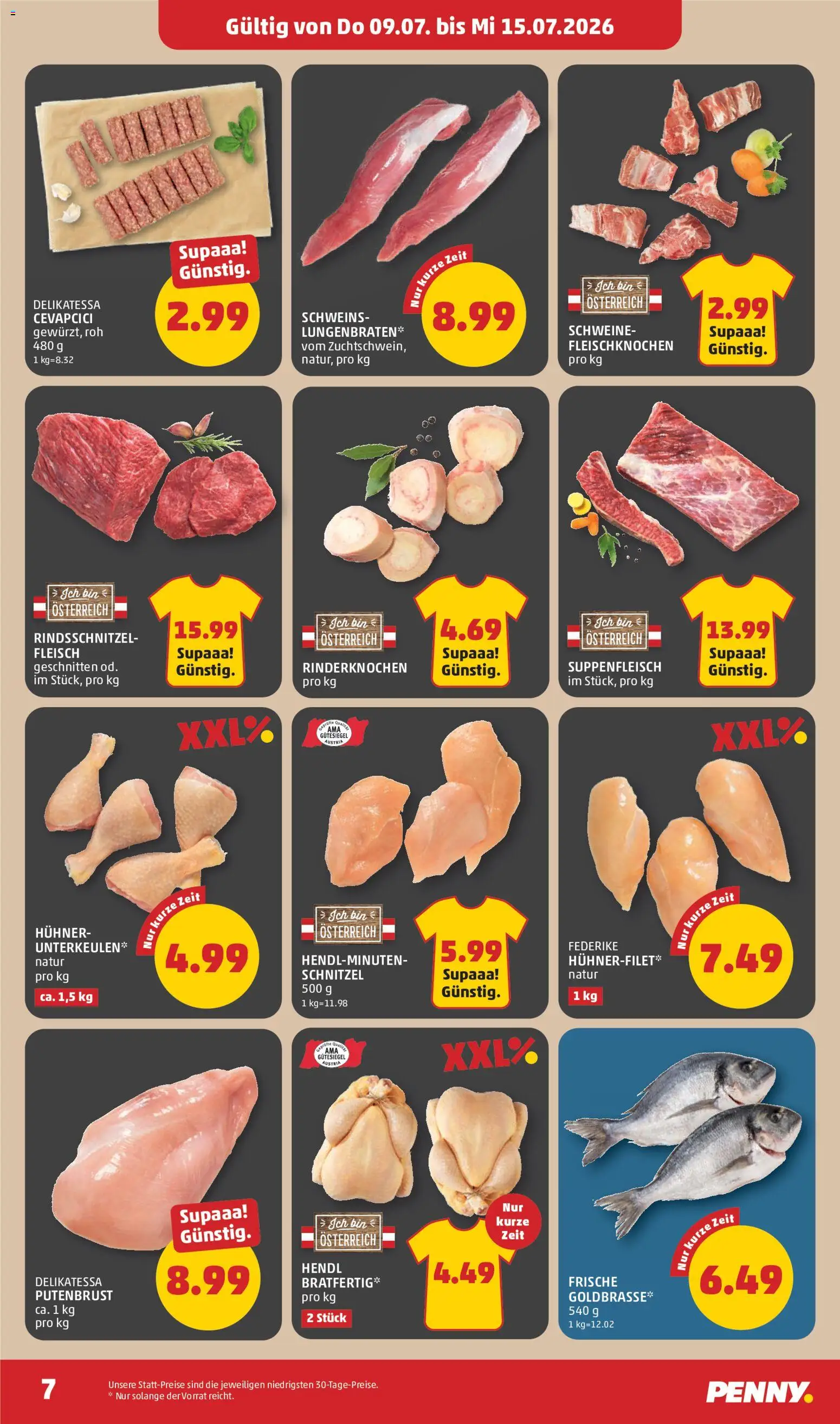 Penny Markt Flugblatt gültig ab 09.07.2026 | Seite: 7