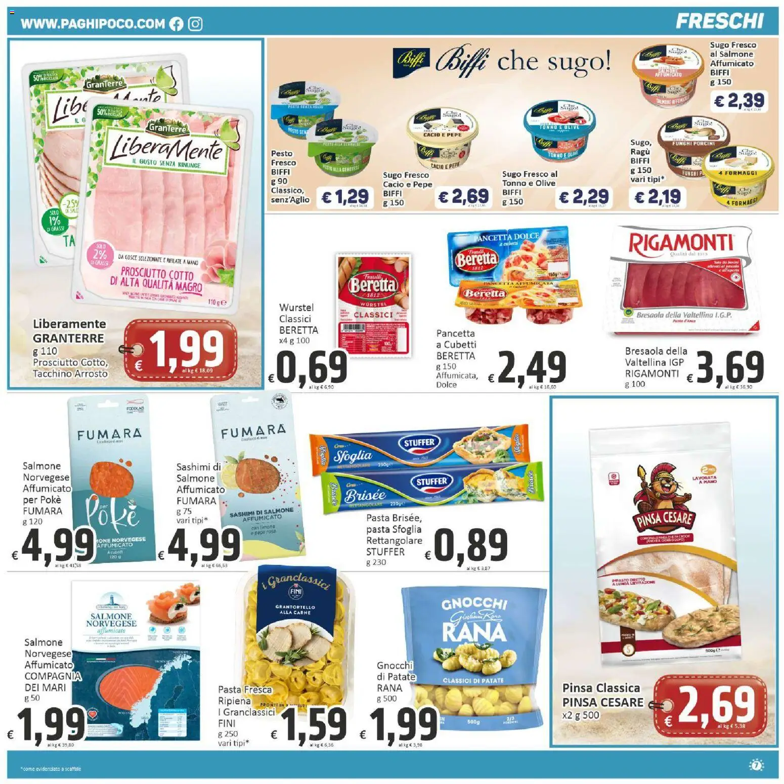 Volantino Paghi Poco del 19.06.2026 | Pagina: 7