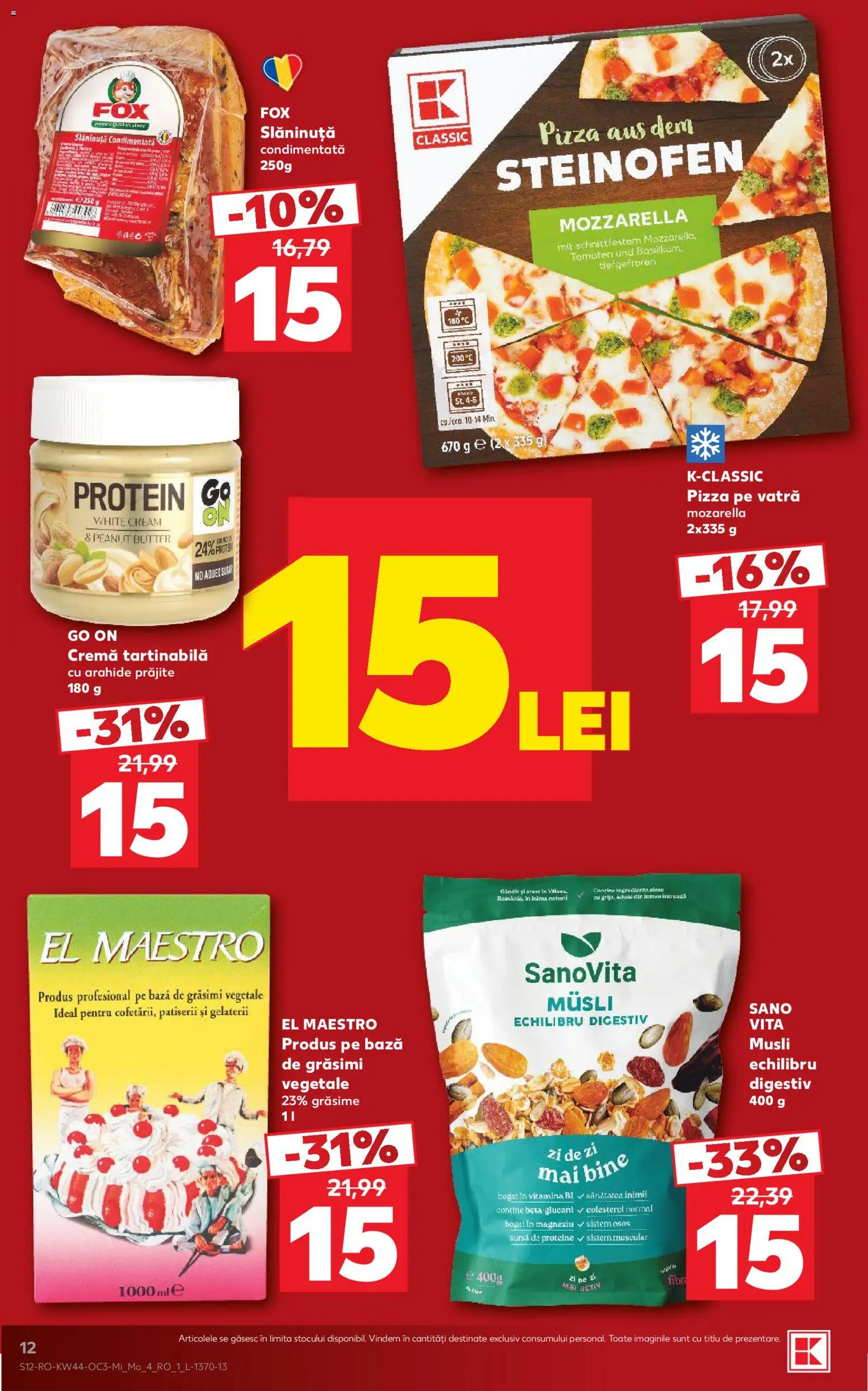 Noul catalog Kaufland – valabil de la 28.10.2026 | Pagină: 12
