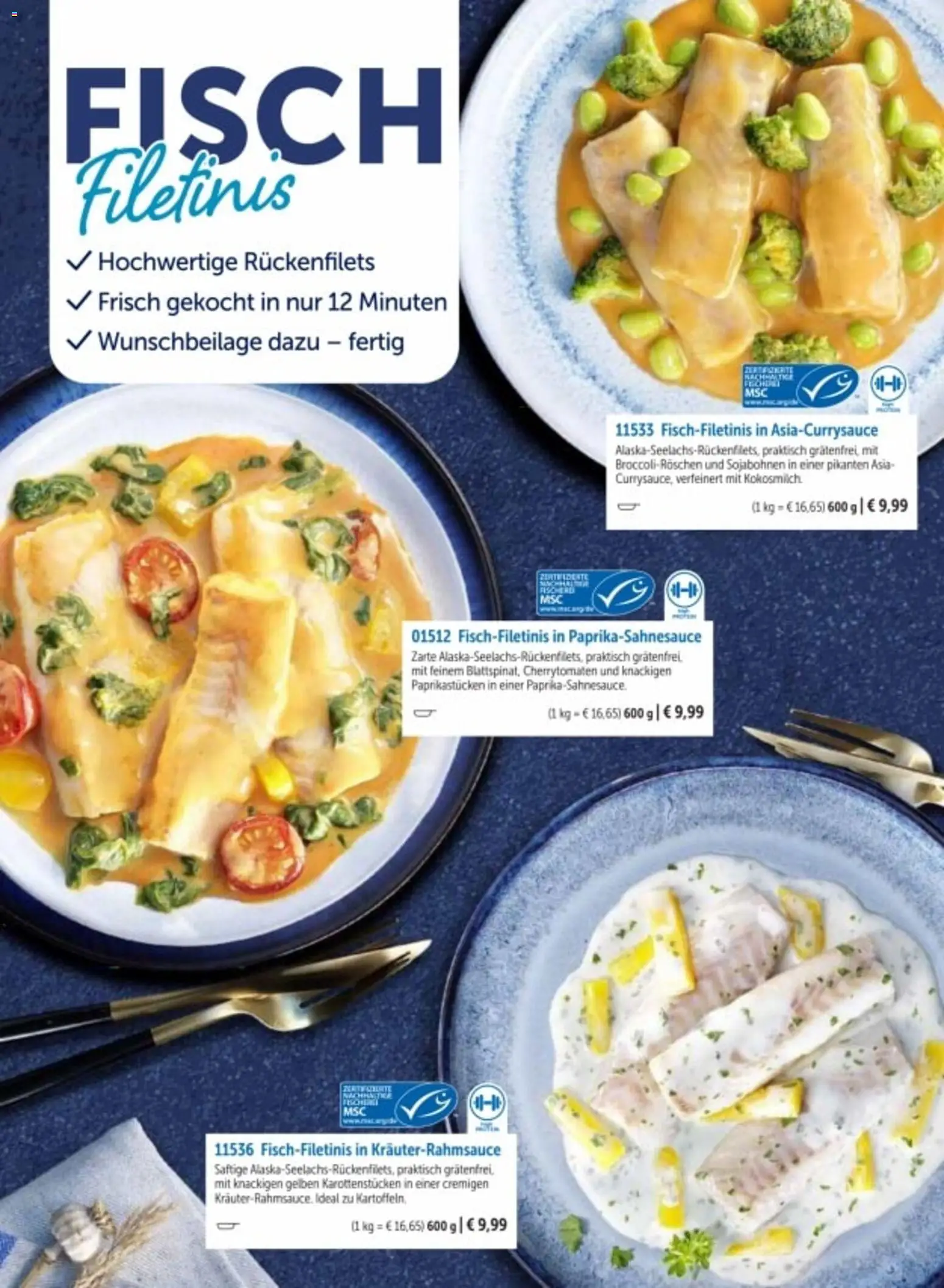 Bofrost Katalog – gültig ab 06.03.2026 | Seite: 66 | Produkte: Fisch, Kokosmilch