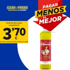Vista previa Cash Fresh Pagar menos es mejor válido desde el 28/09/2026