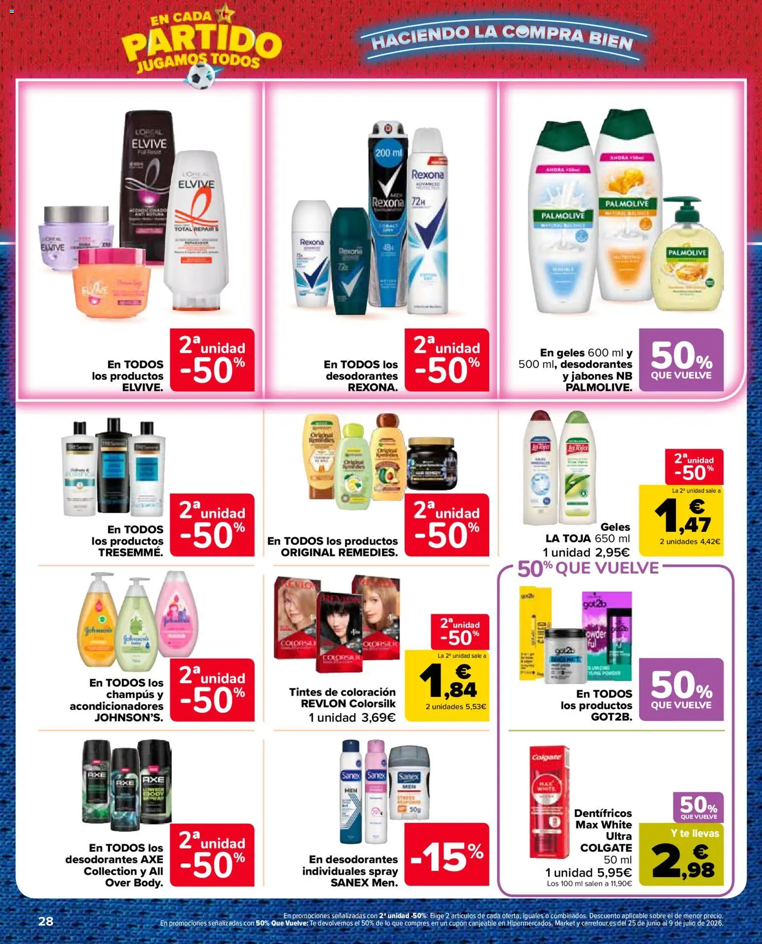 Carrefour Market folleto │ válido desde el 11.06.2026 | Página: 28 | Productos: Té, Body