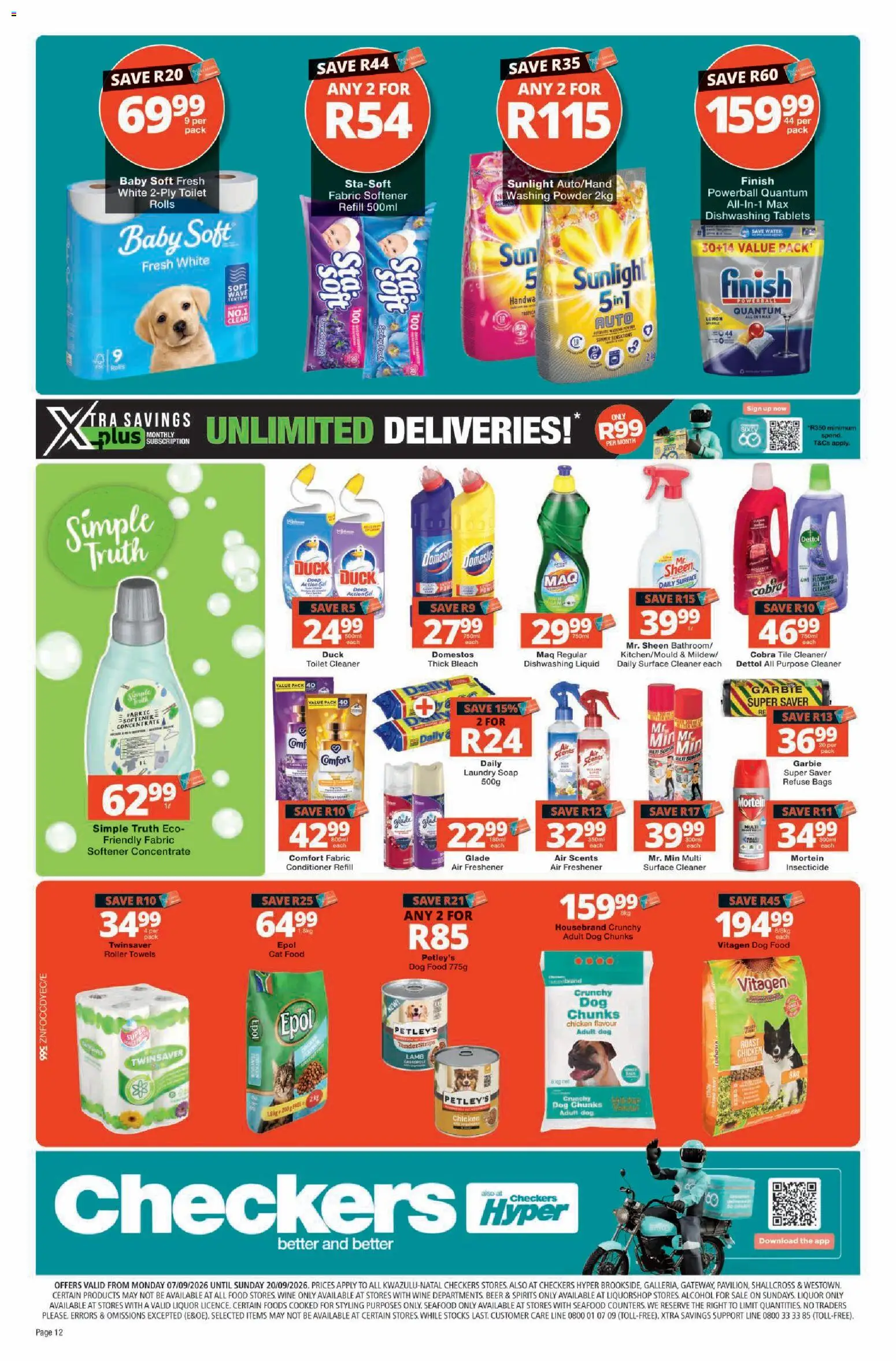 New Checkers catalogue – valid from 07/09/2026 | Page: 12
